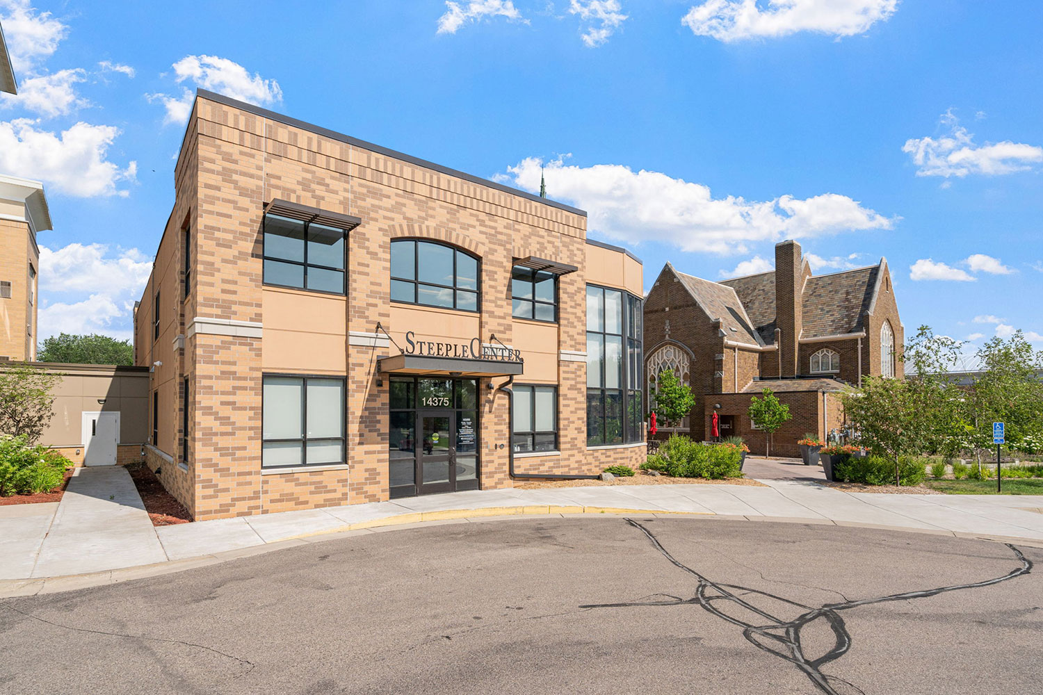 The Rosemount, Steeple Center, west door view